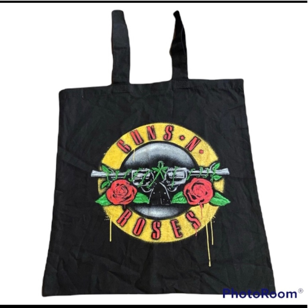 🤘HP🤘Guns N Roses Black Tote Bag